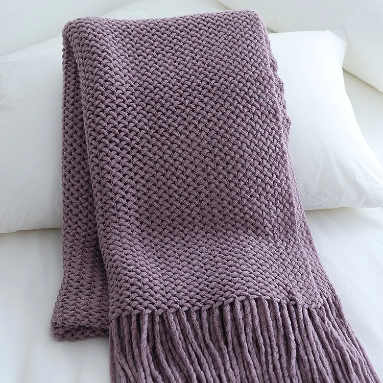Chunky Strick Texturiertes Werfendecke
