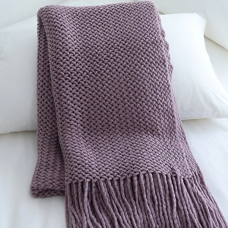 Chunky Strick Texturiertes Werfendecke