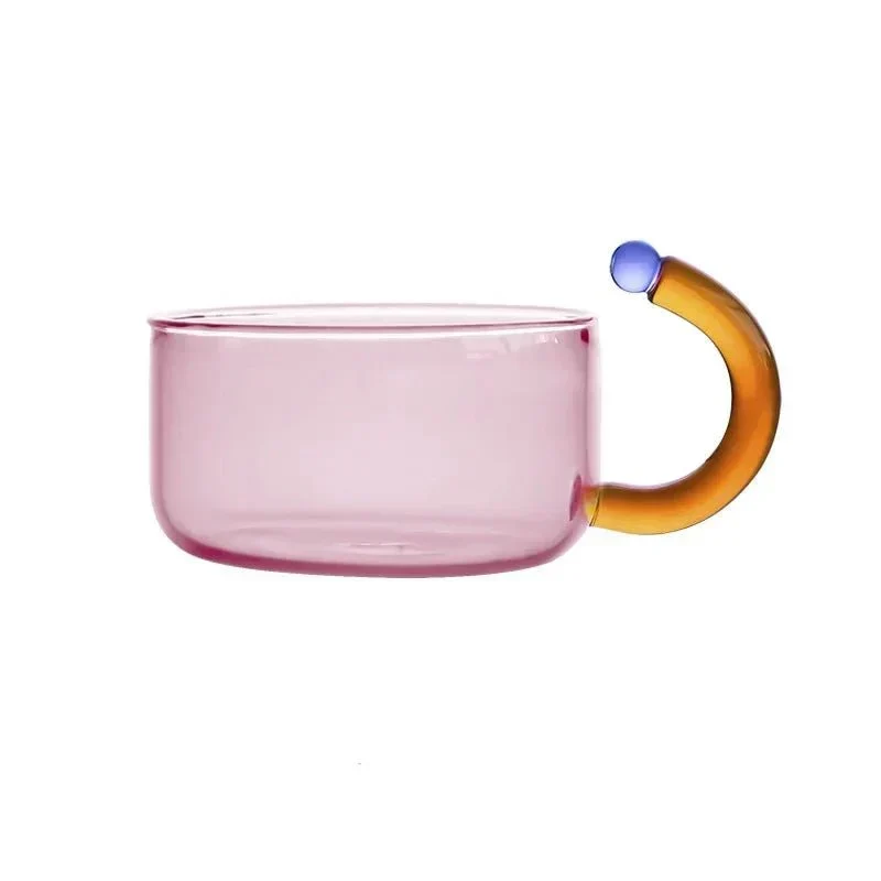 Skanto | Teekannen-Set aus Glas in Kontrastfarben – Stilvolles & hitzebeständiges Design