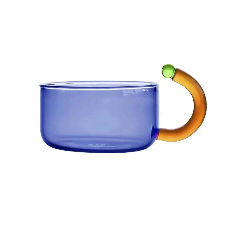 Skanto | Teekannen-Set aus Glas in Kontrastfarben – Stilvolles & hitzebeständiges Design