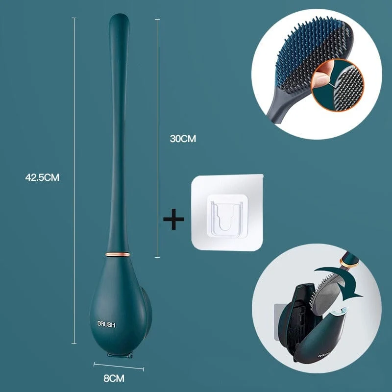 Skanto | Moderne flexible Silikon-Toilettenbürste