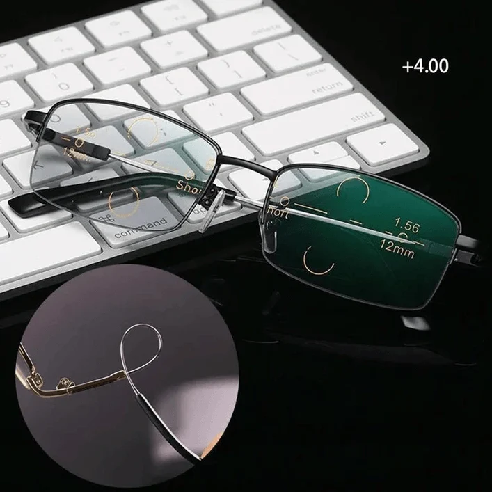 Skanto | Titan-Gleitsichtbrille für Fern- und Nahsicht