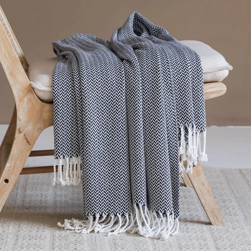 Stylische Gewebte Decke