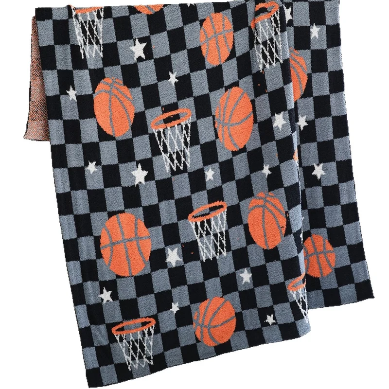 Sports Theme Basketball Decke