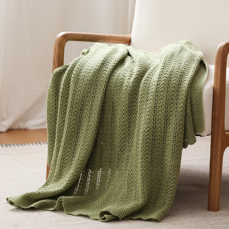 Premium Gewebte Strickdecke