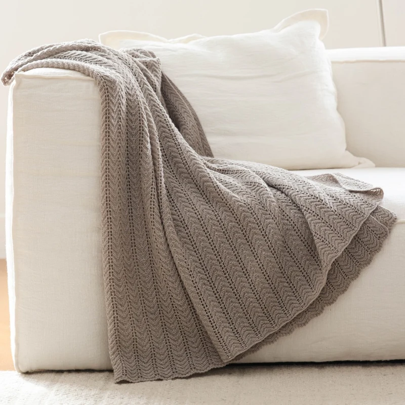 Premium Gewebte Strickdecke