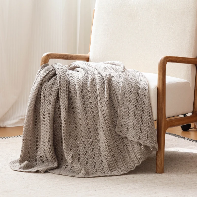 Premium Gewebte Strickdecke