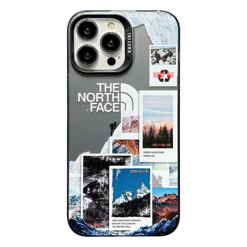 Skanto | Galvanisierte Buchstaben-Schneeberg-Handyhülle für iPhone