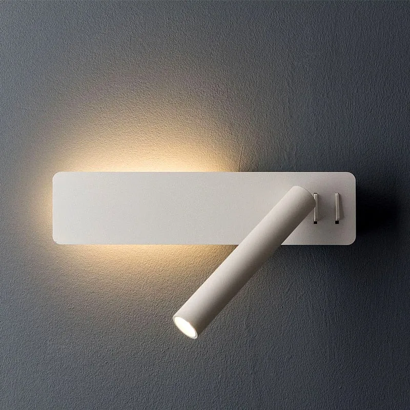 Skanto | Drehbare LED-Lese-Wandleuchte für das Bett