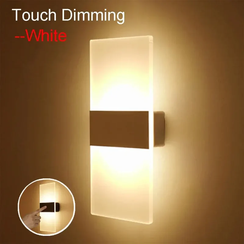 Skanto | Éclatante - Touchpanel-Wandlampe USB wiederaufladbar