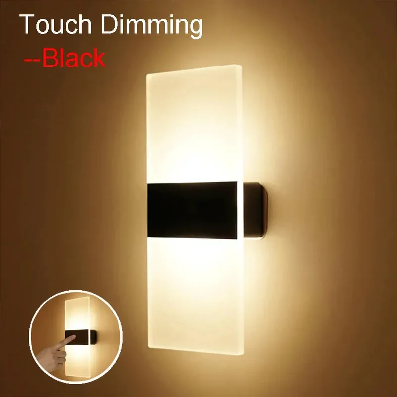 Skanto | Éclatante - Touchpanel-Wandlampe USB wiederaufladbar