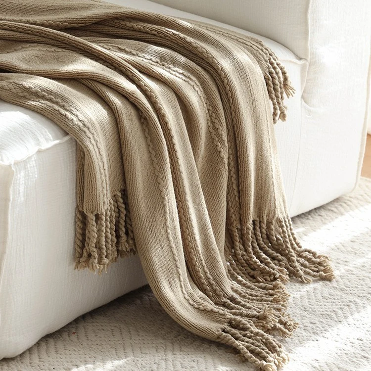 Oversized Strickdecke