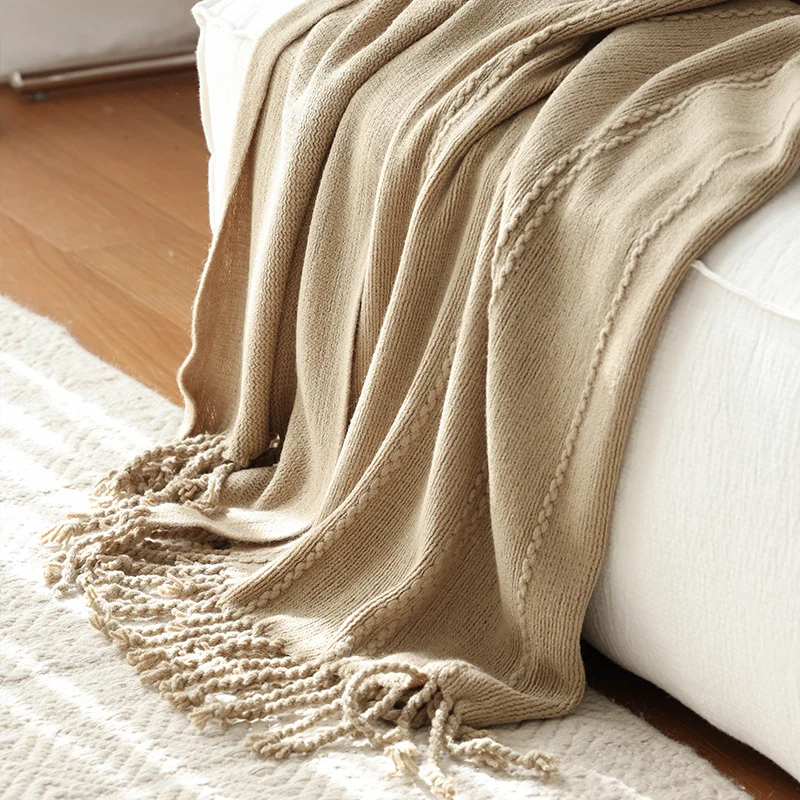 Oversized Strickdecke