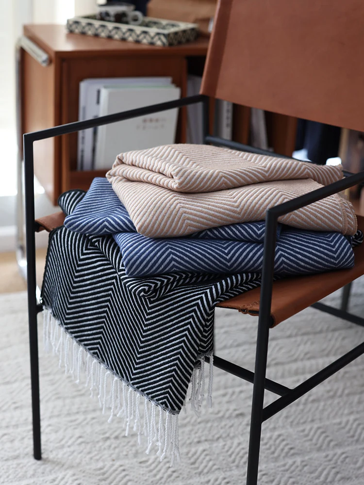 Modern Chevron Muster Wurfdecke