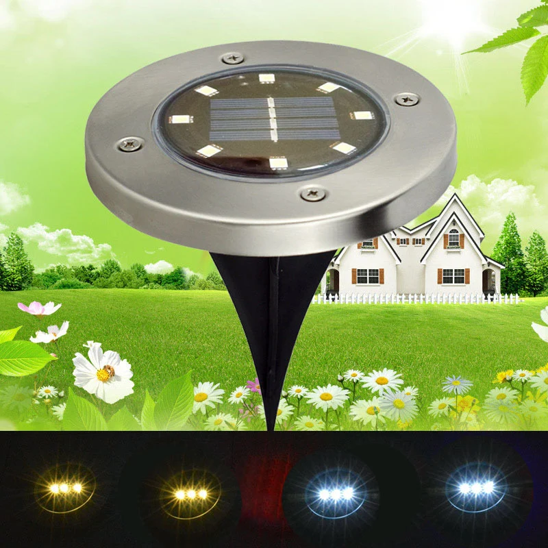 Solarbetriebene dekorative Laternenpfahl
