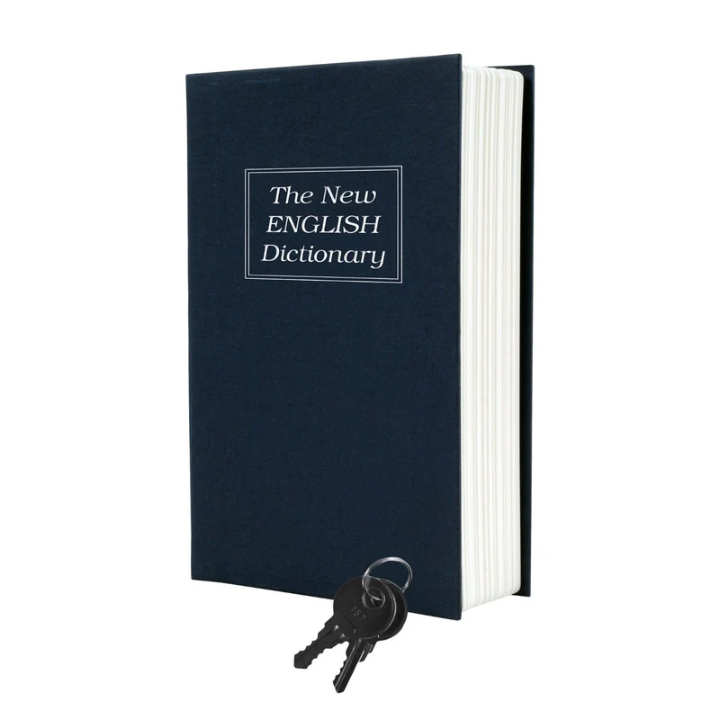 Dictionary Hidden Book Safe