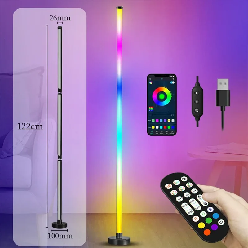 Skanto | Smarte RGB LED Stehlampe