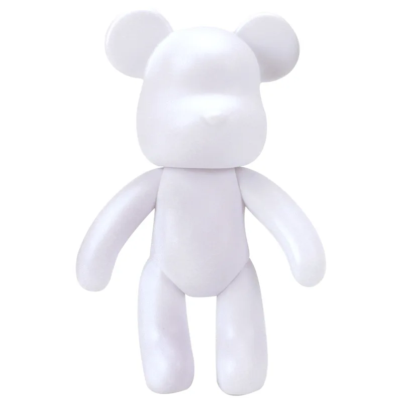Skanto | Graffiti Malt Fluide Voldsom Bear White Body Ornaments DIY Handmade Personalized Model Home Desktop Decoration Accessories Neu