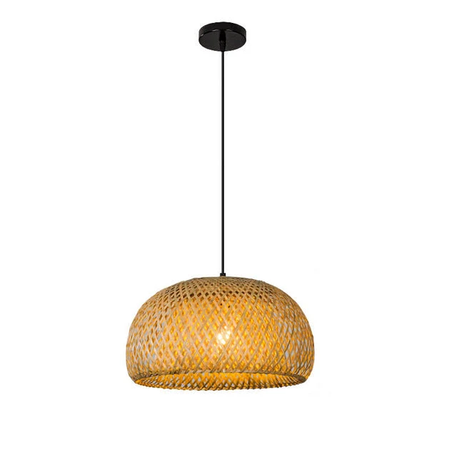 Skanto | Finn Bambus-Pendelleuchte – Handgefertigte Rattan- & Bambuslampe mit südostasiatischem Charme