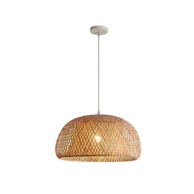 Skanto | Finn Bambus-Pendelleuchte – Handgefertigte Rattan- & Bambuslampe mit südostasiatischem Charme