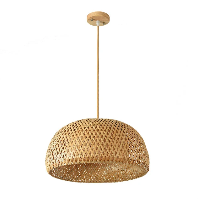 Skanto | Finn Bambus-Pendelleuchte – Handgefertigte Rattan- & Bambuslampe mit südostasiatischem Charme