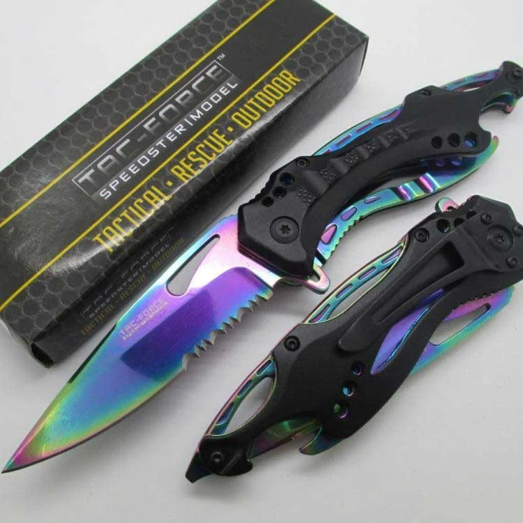 Rainbow Tactical Knife