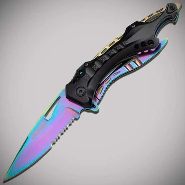 Rainbow Tactical Knife
