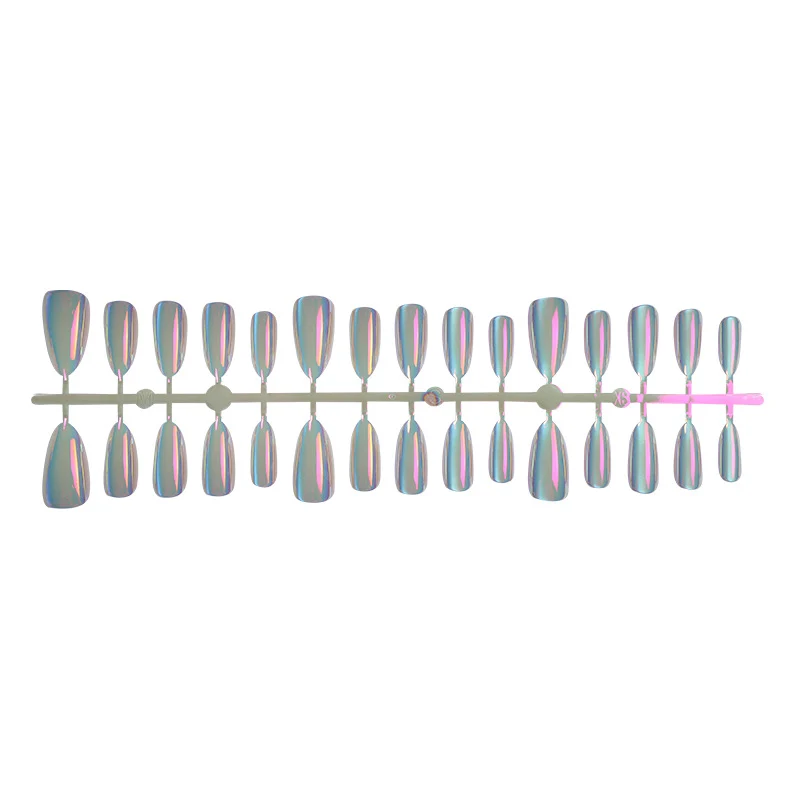 Iridescent Press-On Nagelkunst Set