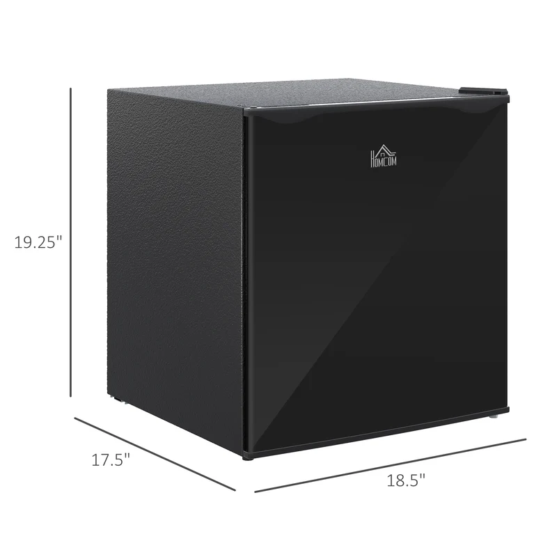 1.1 Cu Ft Countertop Mini Freezer, Compact Upright with Removable Shelves, Black