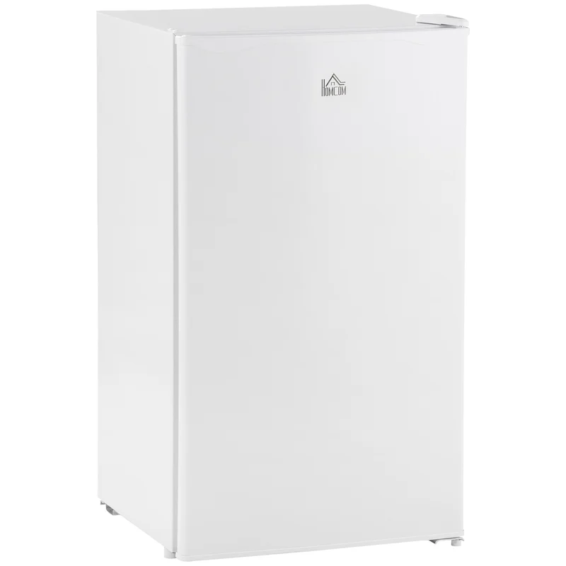 3.2 Cu.Ft Compact Mini Fridge with Freezer, Adjustable Shelf & Temperature Control, White
