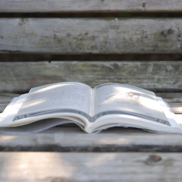 Transparent Book Weight