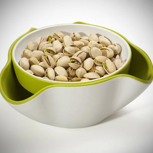 Double Dish Bowl and Snack Serving Bowl