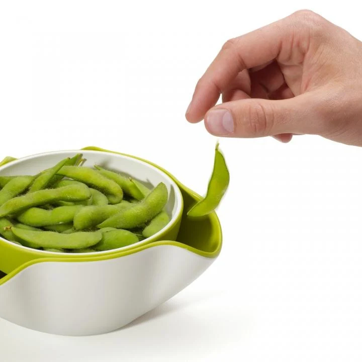Double Dish Bowl and Snack Serving Bowl