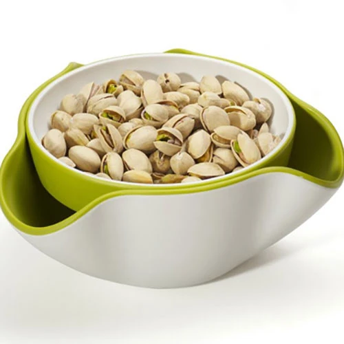 Double Dish Bowl and Snack Serving Bowl