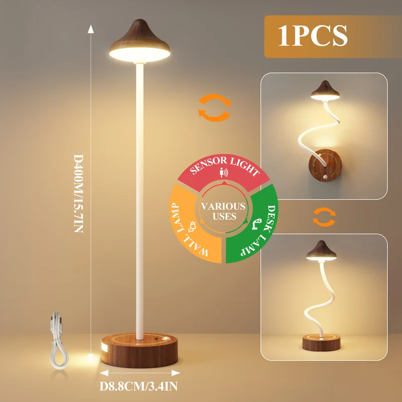 Vielseitige sensoraktivierte LED-Stehlampe