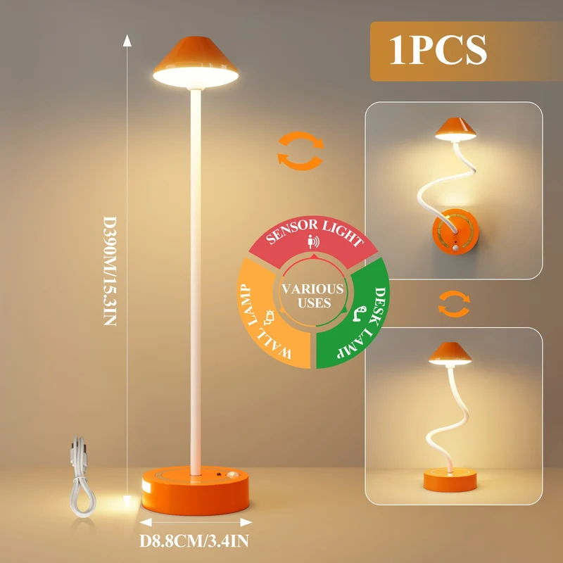Vielseitige sensoraktivierte LED-Stehlampe