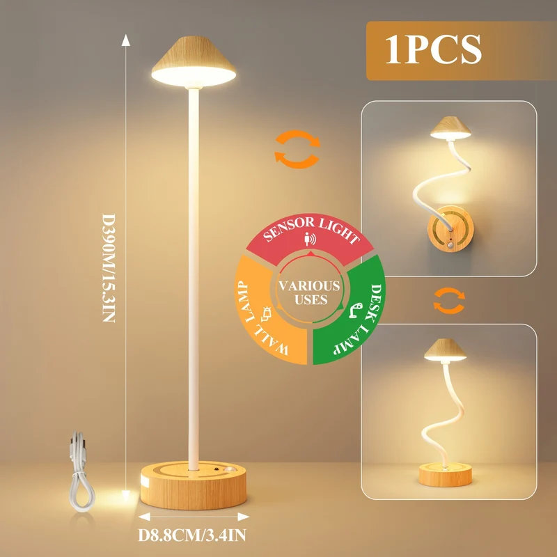 Vielseitige sensoraktivierte LED-Stehlampe