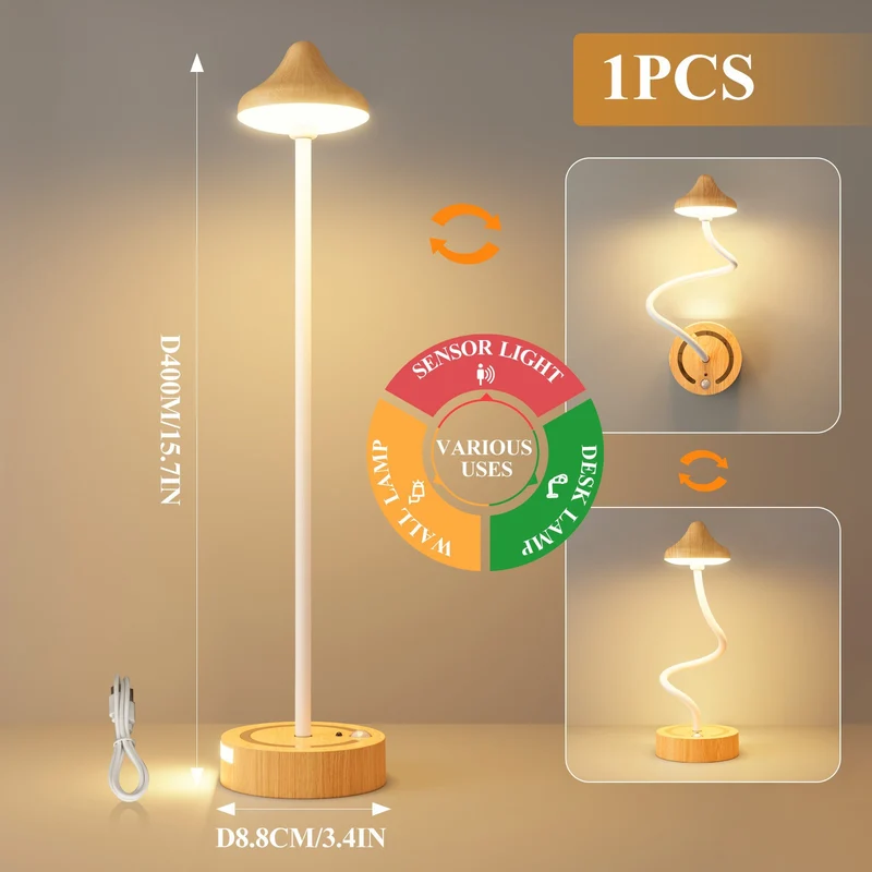 Vielseitige sensoraktivierte LED-Stehlampe