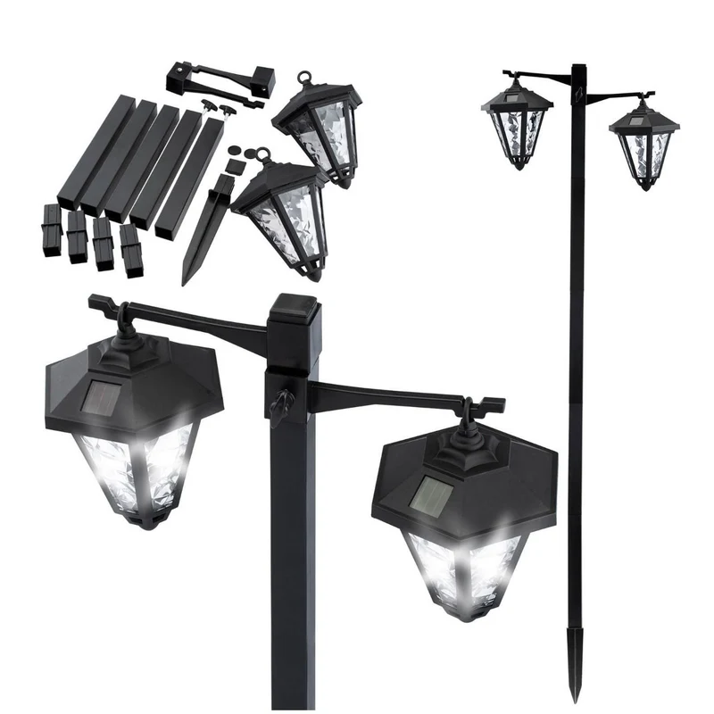 Solar Gartenkugel Beleuchtung Stakes