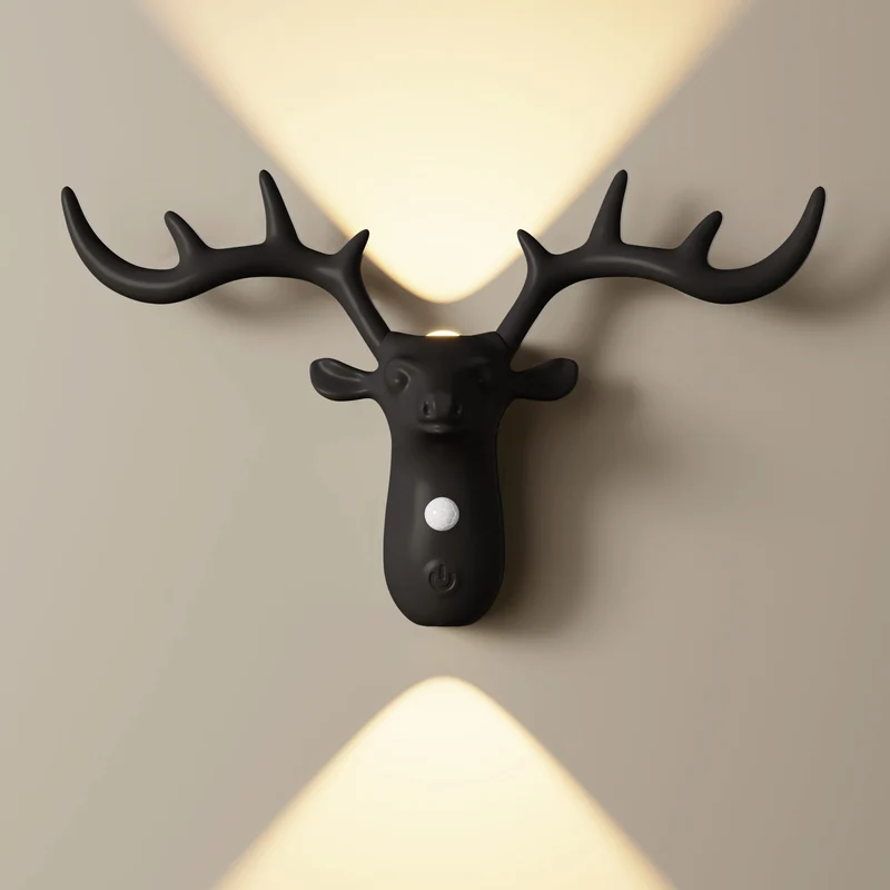 Magnetische Geweih-Nachtlicht