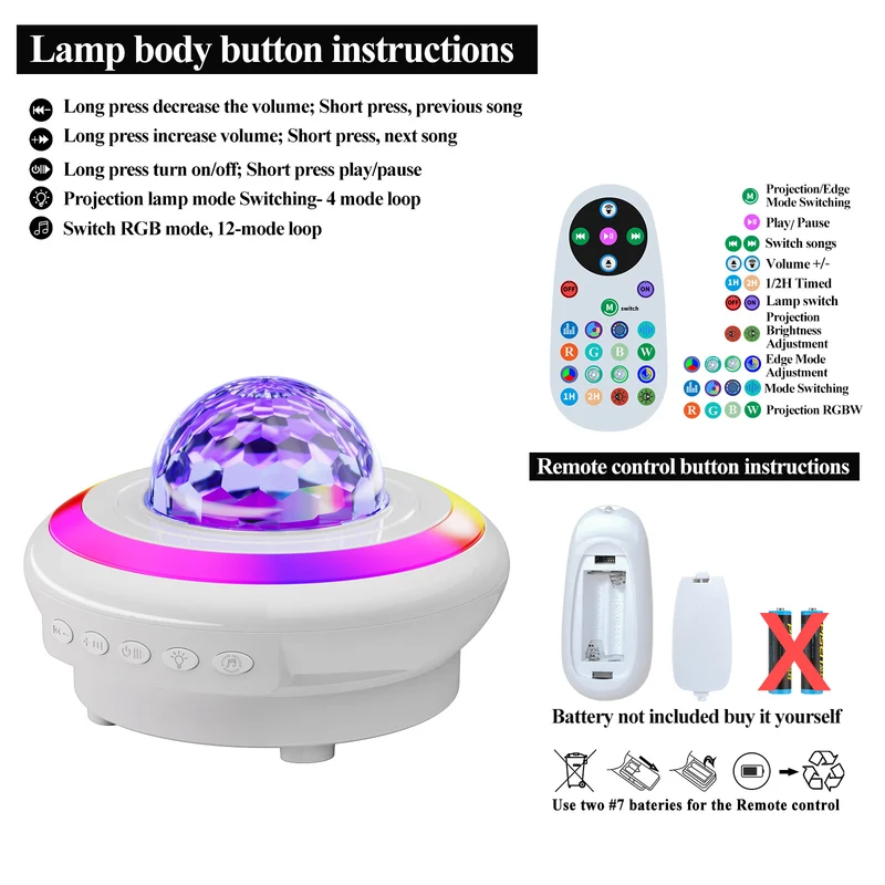 LED-Projektions-Stimmungslicht