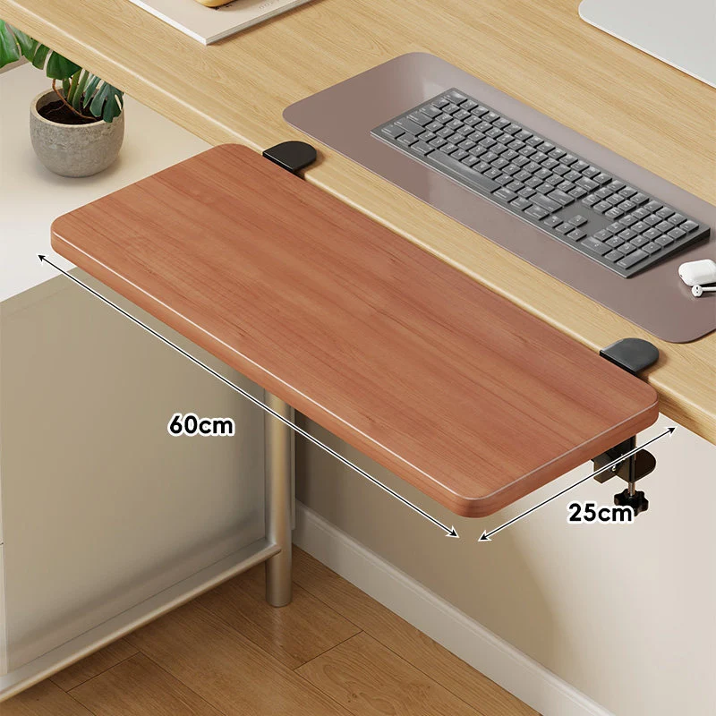 Unter-Tisch Gleitschienen-Tastaturablage und Schreibtischverlängerung mit sanfter Gleitmontage