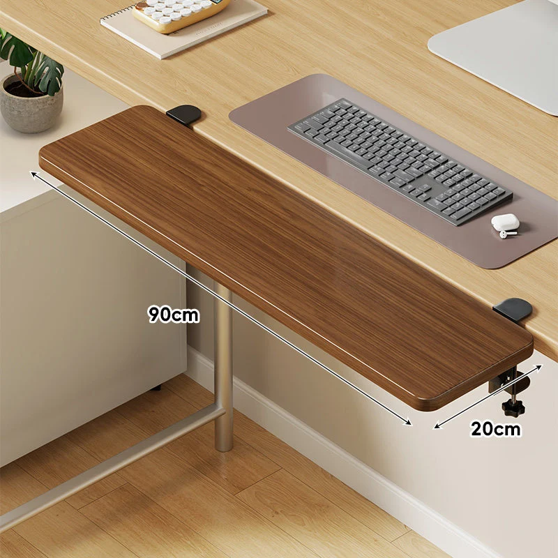Unter-Tisch Gleitschienen-Tastaturablage und Schreibtischverlängerung mit sanfter Gleitmontage