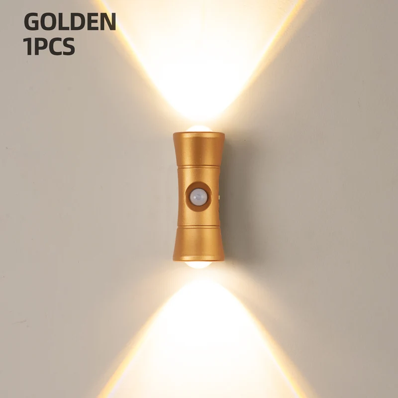 Einzigartige Bewegungsmelder-LED-Wandlampe