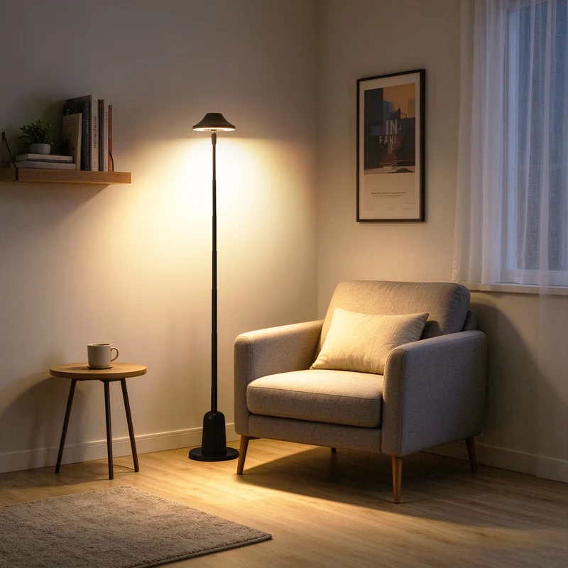 Stylische moderne Stehlampe