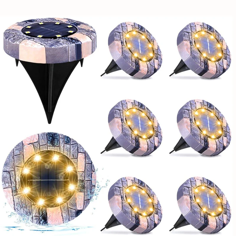 Solar Dekorative Flammenlaterne
