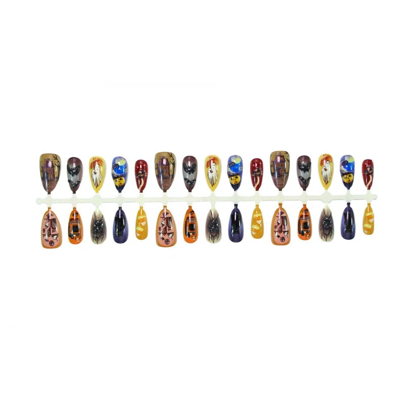 Themen Halloween Dekorative Press-On Nagelset