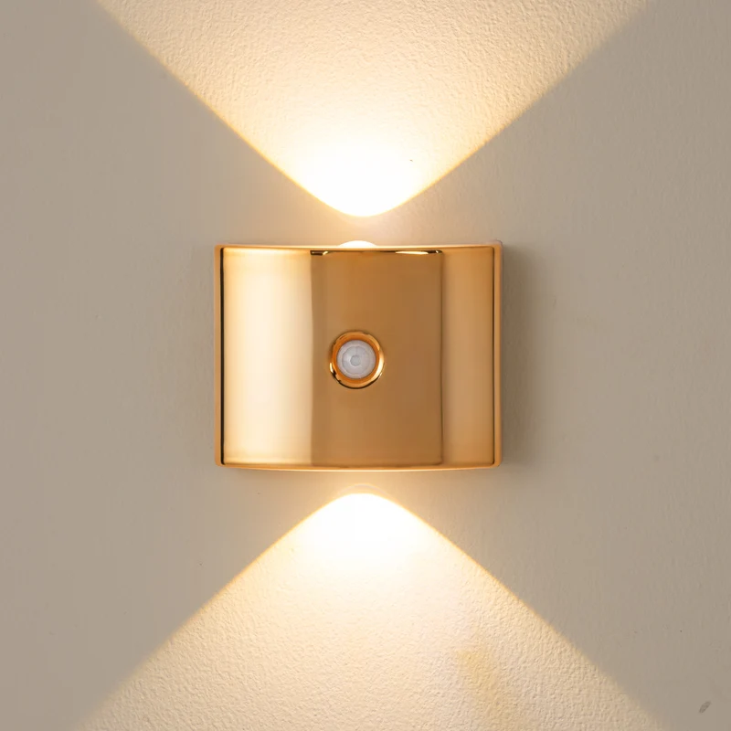 LED-Bewegungsmelder-Wandleuchte