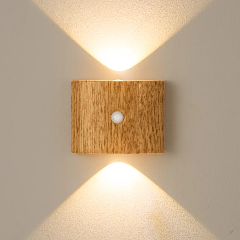 LED-Bewegungsmelder-Wandleuchte