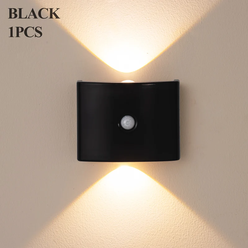 LED-Bewegungsmelder-Wandleuchte